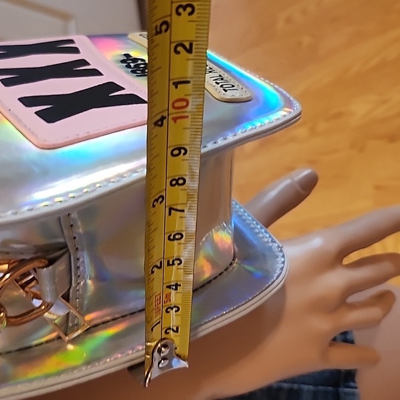 Holographic Tequila Bottle Crossbody Bag - Picture 11 of 12